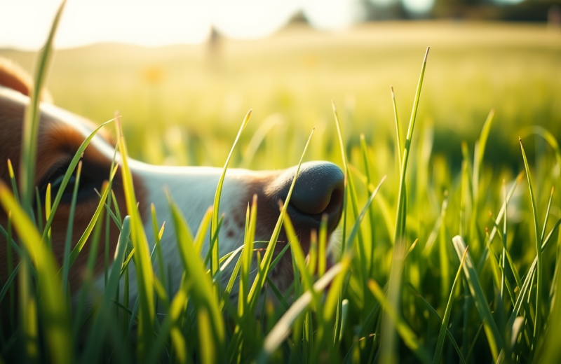 Using scent work to calm and engage your dog in private fields